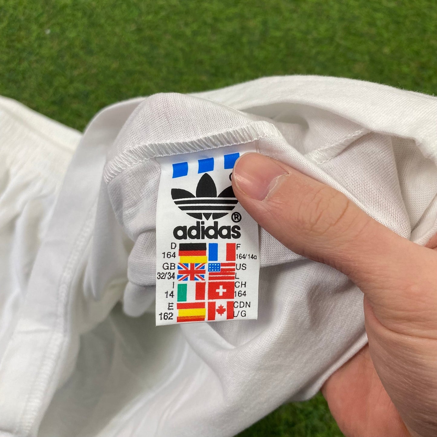 Vintage Adidas Steffi Graf Skirt White Large - Vintage Box