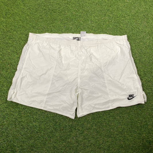 90s Nike Shorts White Large - Vintage Box