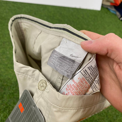 00s Nike Short Shorts Brown Medium - Vintage Box