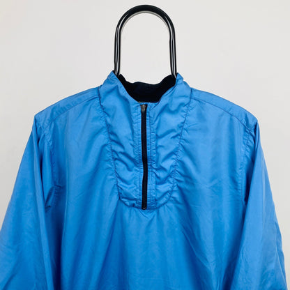 00s Nike Windbreaker Jacket Blue Large - Vintage Box