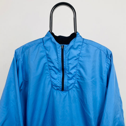 00s Nike Windbreaker Jacket Blue Large - Vintage Box