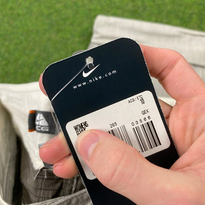 00s Nike ACG Cargo Trousers Joggers Grey Medium - Vintage Box