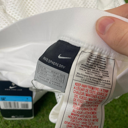 00s Nike Mesh Tennis Skirt Skort White Medium - Vintage Box