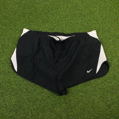 Retro Nike Shorts Black Small - Vintage Box