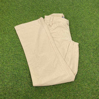 00s Nike ACG Cargo Trousers Joggers Light Brown XS - Vintage Box