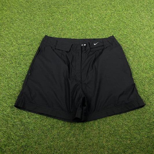 00s Nike Clima - Fit Shorts Black XS - Vintage Box