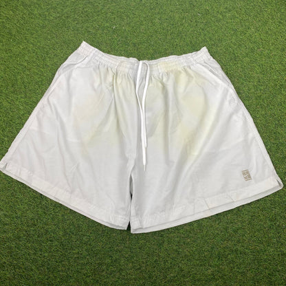 00s Nike Challenge Court Shorts Grey XXL - Vintage Box