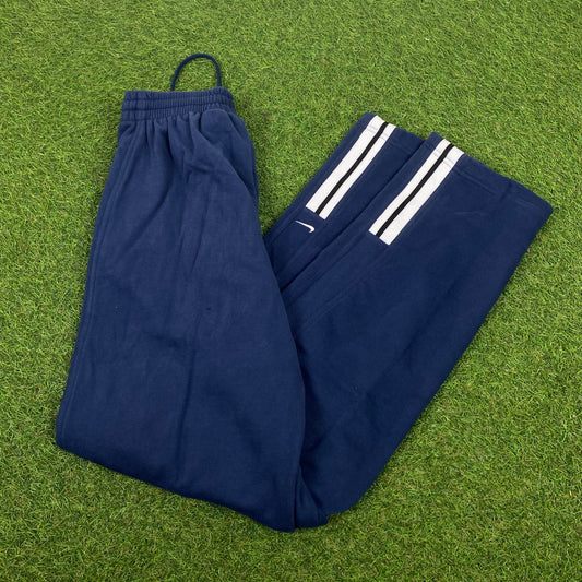 00s Nike Cotton Joggers Blue Small