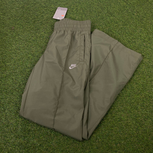 00s Nike Parachute Joggers Green XS