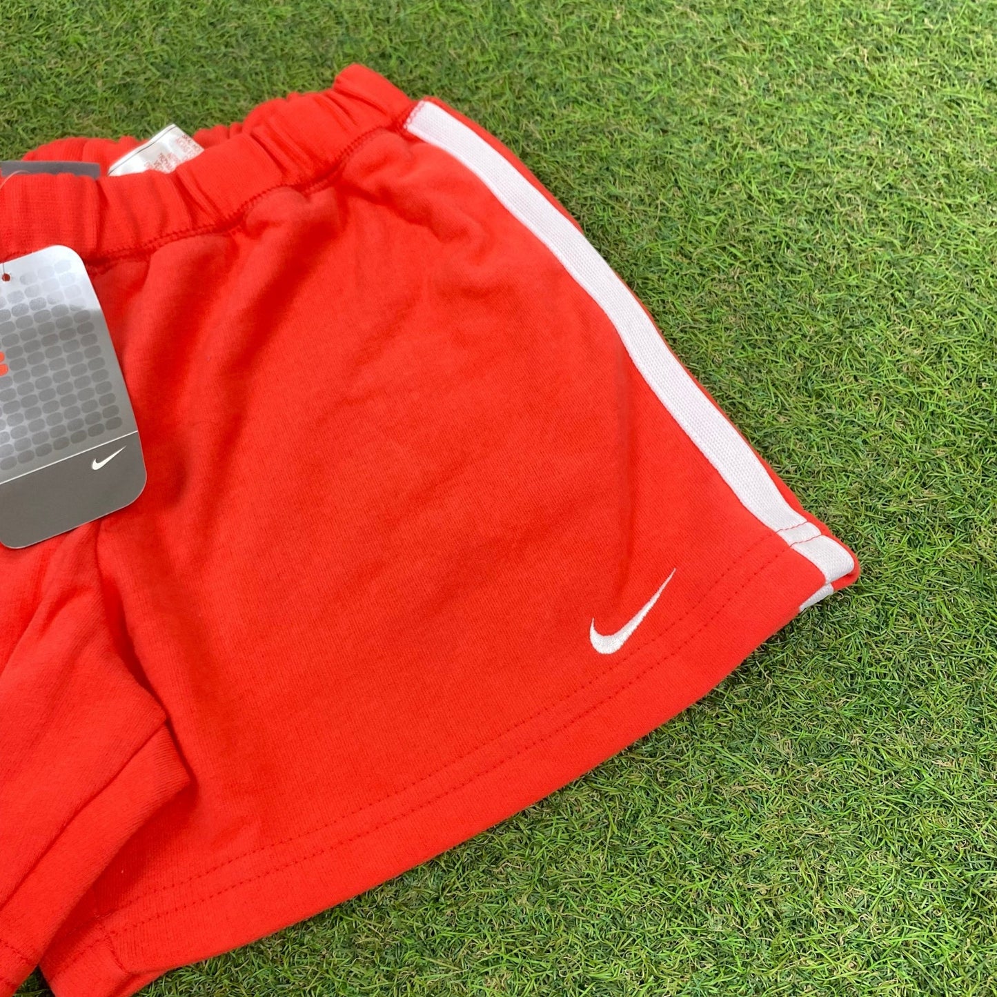 00s Nike Cotton Sprinter Shorts Red XS - Vintage Box