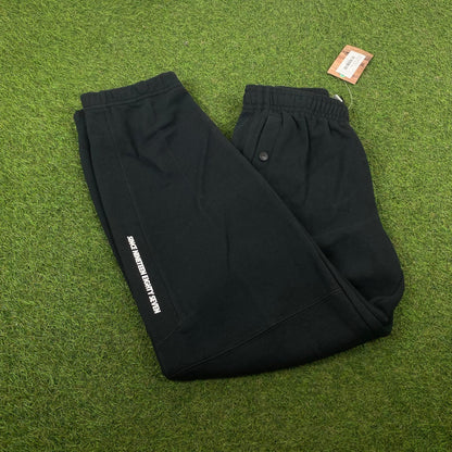 00s Nike Cotton Joggers Black XS - Vintage Box