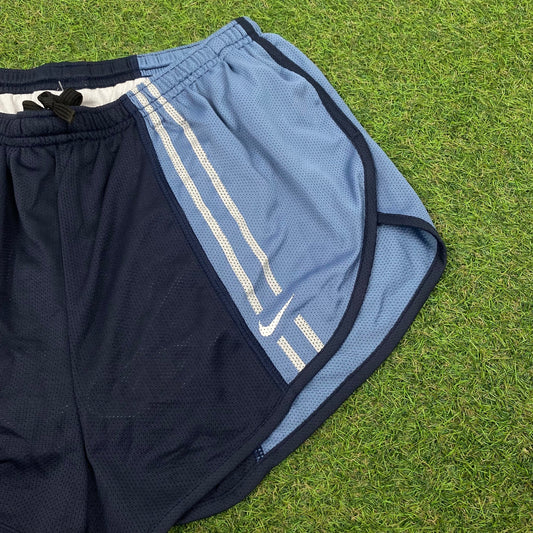 90s Nike Nylon Sprinter Shorts Blue Large - Vintage Box