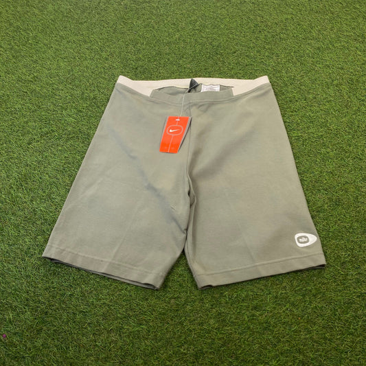 Vintage Nike Gym Bike Shorts Green XL - Vintage Box