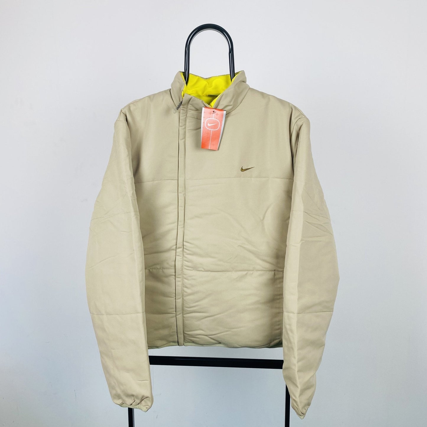 Vintage Nike Puffer Coat Jacket Brown Women’s Large - Vintage Box