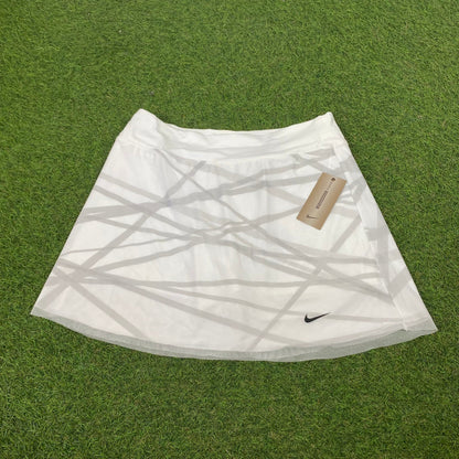 00s Nike Tennis Skirt White Small - Vintage Box