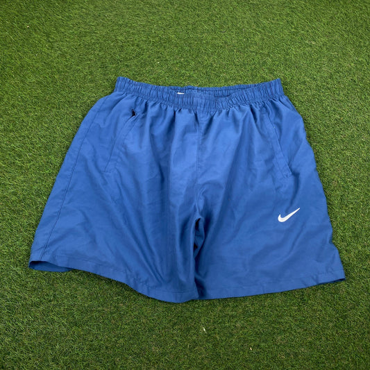 00s Nike Shorts Blue XL - Vintage Box