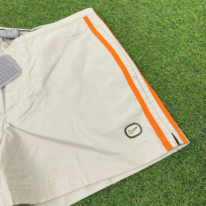 00s Nike Short Shorts Brown Medium - Vintage Box