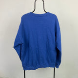 Vintage Nike Sweatshirt Blue Large