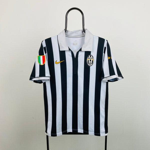 Vintage Nike Juventus Football Shirt T-Shirt Black Small