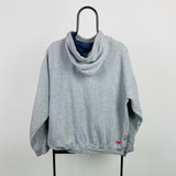 Vintage Nike Hoodie Grey XL