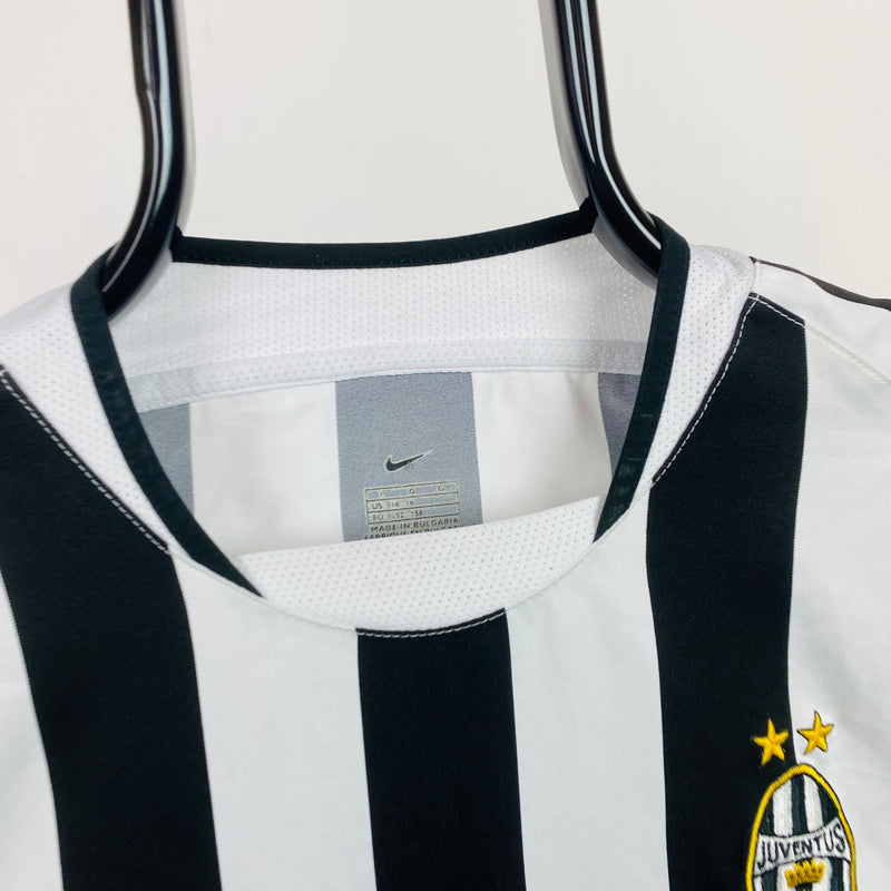 Vintage Nike Juventus Football Shirt T-Shirt Black XS