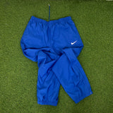 Vintage Nike Arsenal Tracksuit Set Jacket + Joggers Red Blue XL