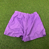 Vintage Nike Challenge Court Shorts Purple Medium