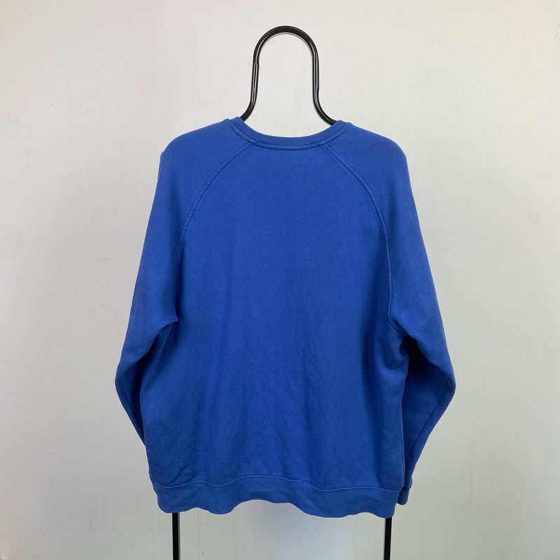 Vintage Nike Sweatshirt Blue Large