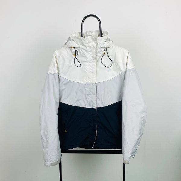 Vintage Nike ACG Waterproof Coat Jacket White Medium