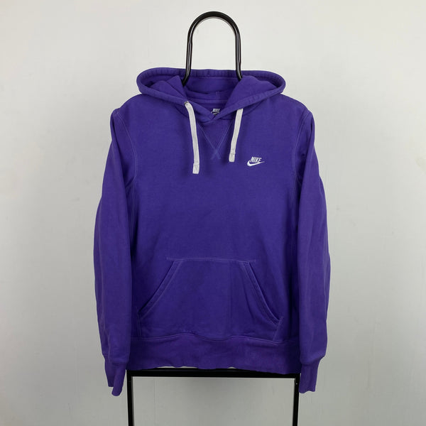 Vintage Nike Hoodie Purple Small