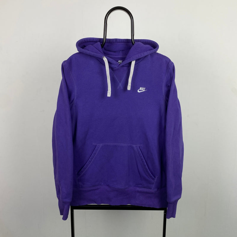 Vintage Nike Hoodie Purple Small