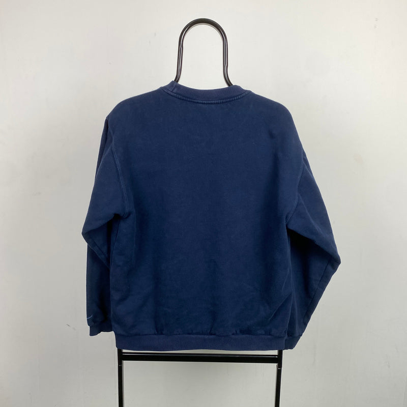 Vintage Nike Sweatshirt Blue Small