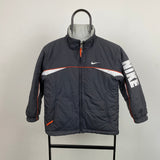 Vintage Nike Reversible Puffer Jacket Grey XS