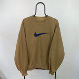 Vintage Nike Sweatshirt Brown Medium