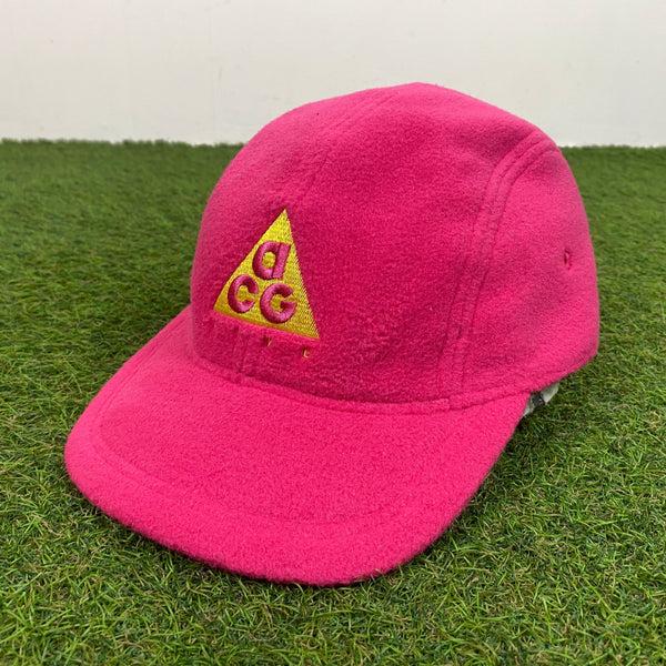 Vintage Nike ACG Fleece Hat Pink