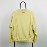 Vintage Nike Sweatshirt Yellow Medium