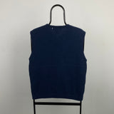 Vintage Nike Sweater Vest Sweatshirt Blue Large