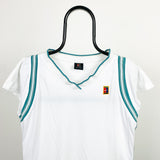 Vintage Nike Challenge Court Tennis Dress T-Shirt White XL