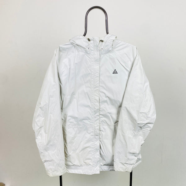 Vintage Nike ACG Waterproof Coat Jacket White XL