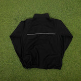 Vintage Nike Dri-Fit Windbreaker Jacket + Joggers Set Black Medium