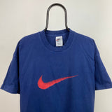 Vintage Nike T-Shirt Blue XL