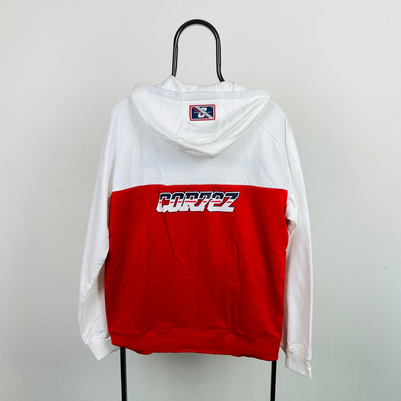 Vintage Nike Cortez Zip Hoodie White Medium