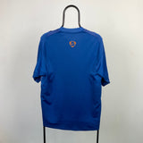 Vintage Nike Barcelona Football Shirt T-Shirt Blue Large