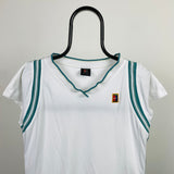 Vintage Nike Challenge Court Tennis Dress T-Shirt White XL