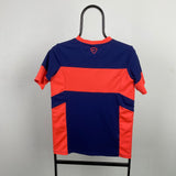 Vintage Nike Barcelona Football Shirt T-Shirt Blue XS