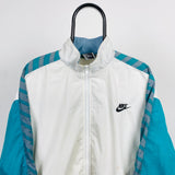 Vintage Nike Challenge Court Windbreaker Jacket White Large