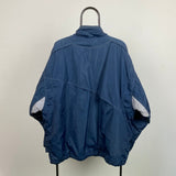 Vintage Nike Cross Training Windbreaker Jacket Blue XL