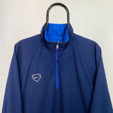 Vintage Nike Reversible Windbreaker Jacket Blue Medium