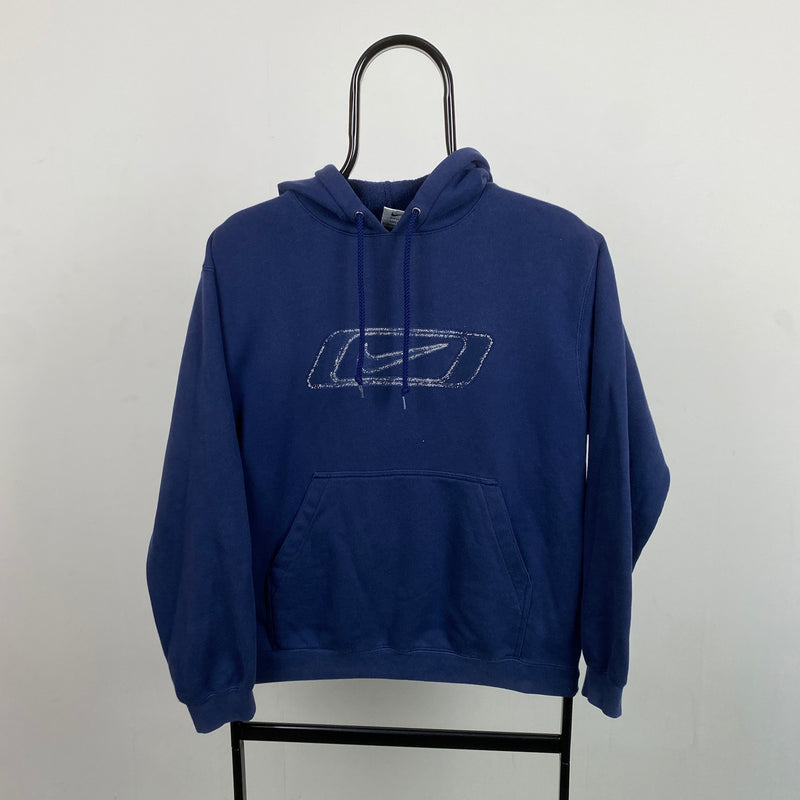 Vintage Nike Hoodie Blue Medium