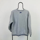 Vintage Nike Sweatshirt Grey Medium